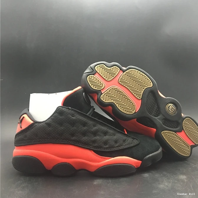 Retro 13 1175 CLOT SmartChoice Low AT3102-006 Red Black Jordan 0623